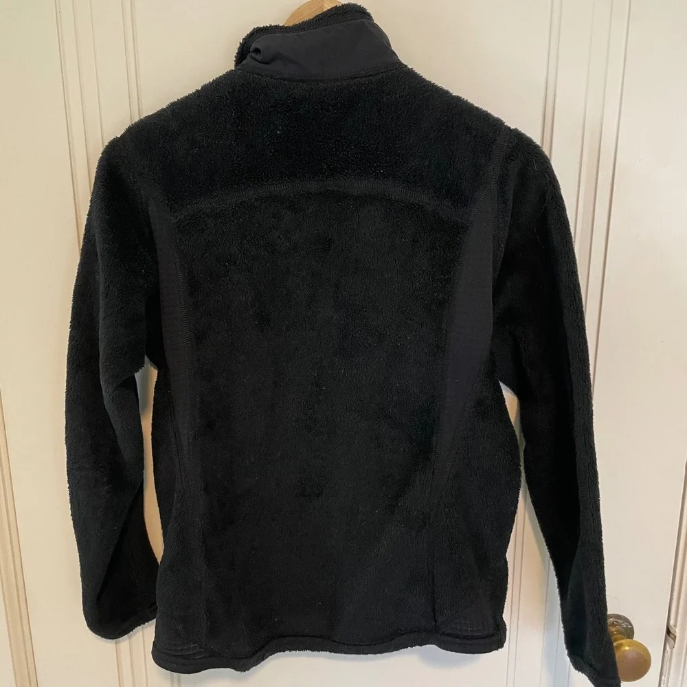 Patagonia R2 Regulator Fleece Jacket Womens Medium Black Full Zip - Picture 3 of 3